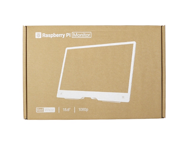 Raspberry Piモニター 15.6 inch Full HD 赤/白: 開発ツール・ボード