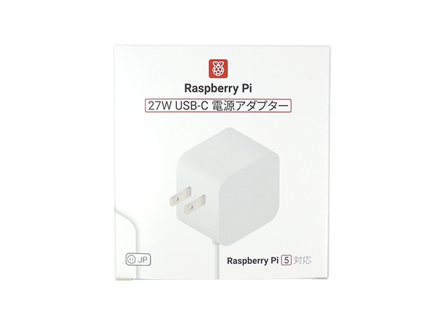 Raspberry Pi 公式ACアダプター(27W USB PD Type-C) 白: 電源