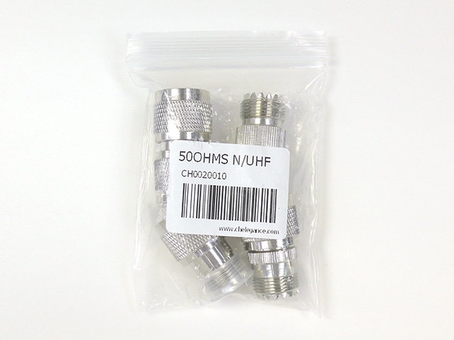 変換コネクターセット N-P⇔UHF-P/N-J⇔UHF-P/N-P⇔UHF-J/N-J⇔UHF-J