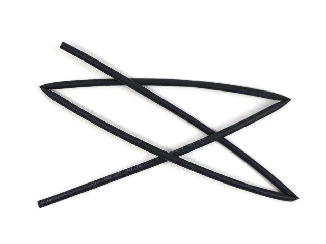 熱収縮チューブ スミチューブF(Z) 黒 Φ6×0.25×1m: 工具・工作用品 秋月