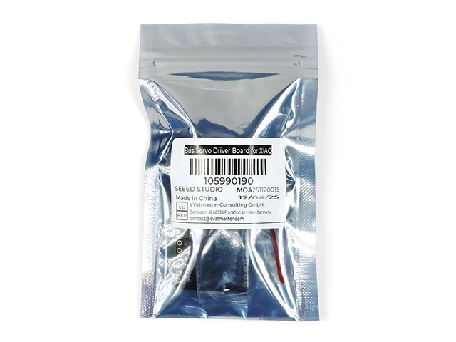 シリアルバスサーボドライバーボード for XIAO: 開発ツール・ボード