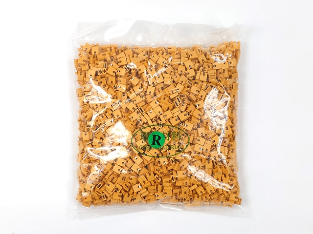 ジャンパーピン黄(2.54mmピッチ): ケーブル・コネクター 秋月電子通商