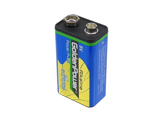 006Pアルカリ電池(積層電池) 9V ゴールデンパワー