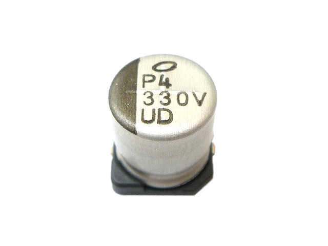 チップ電解コンデンサー 330μF35V105℃ ニチコンUD