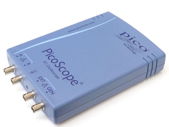 USBオシロスコープPicoScope3204A(8ビット2ch500Msps)