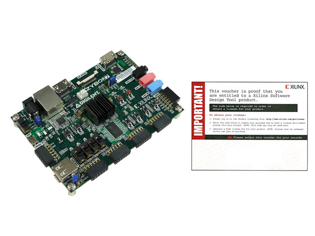 FPGAZYBO Z7 (Zynq-7020) FPGA XILINX ライセンス付き