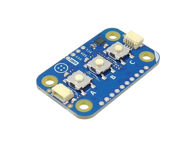 Arduino Modulino Buttons: 開発ツール・ボード 秋月電子通商-電子部品・ネット通販