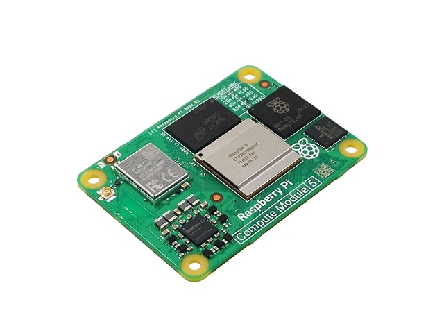 Raspberry Pi Compute Module 5 (RAM:16GB eMMC:64GB 無線機能搭載