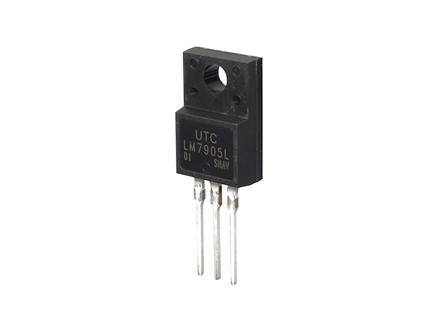 三端子レギュレーター 負電源用 -5V1A LM7905L-TF3: 半導体 秋月電子