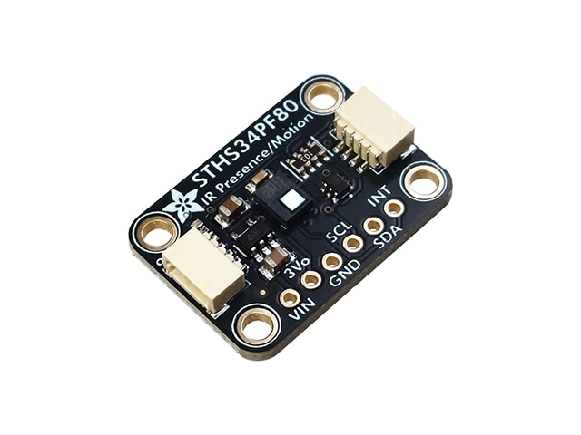 STHS34PF80使用 赤外線人体検知/モーションセンサーモジュール: 開発