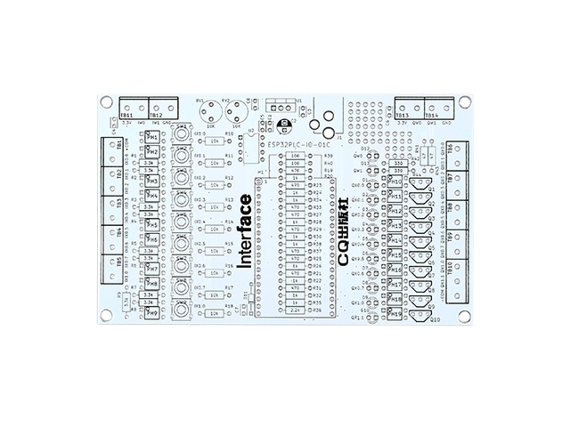 ESP32-DevKitC用アイソレートI/O基板(C): 基板・ブレッドボード・ラグ